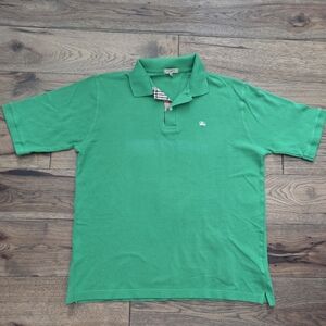 Burberry Green Polo Shirt